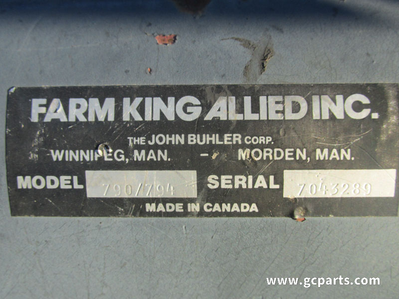 LOADER 7FT BUCKET W/O GRAPPLE